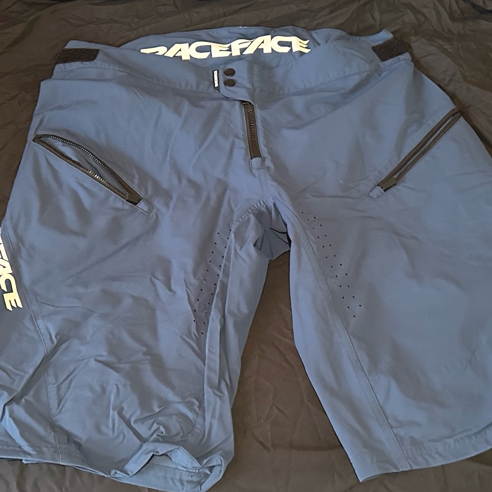 Blue XXL RaceFace Shorts